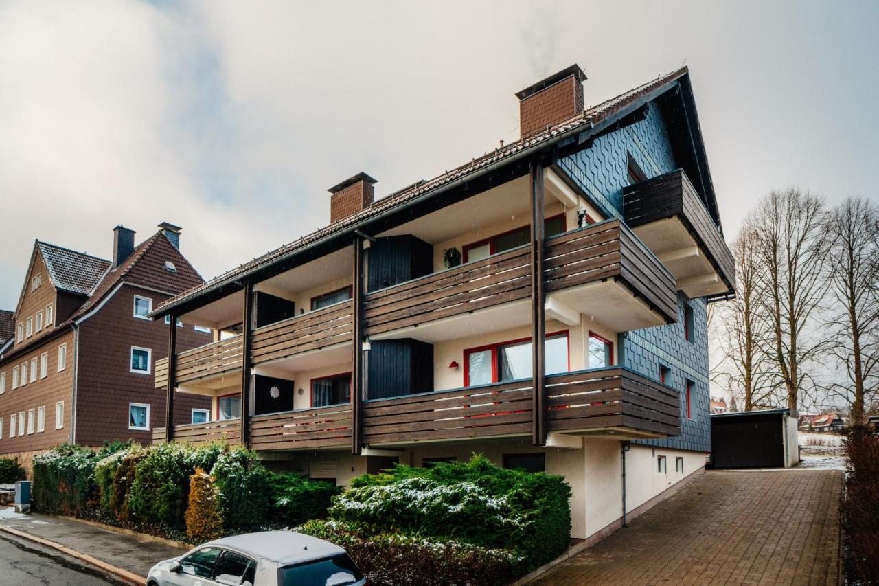 Wohnung An Der Skiwiese - Boxspring - Balkon - 2 Smart Tv - Carport Braunlage Buitenkant foto